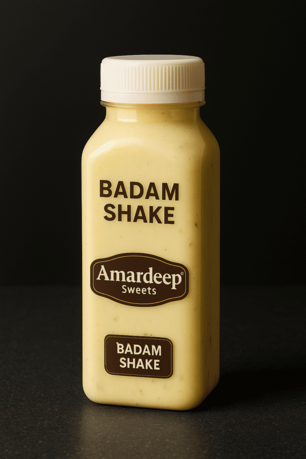 Badam Milk Shake (बादाम मिल्क शेक)