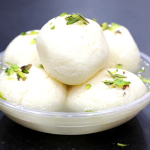 Rasgulla (14 pieces/KG) (रसगुल्ला (14 टुकड़े/किलो))
